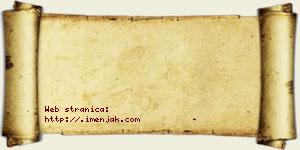 Isidora Perčević vizit kartica